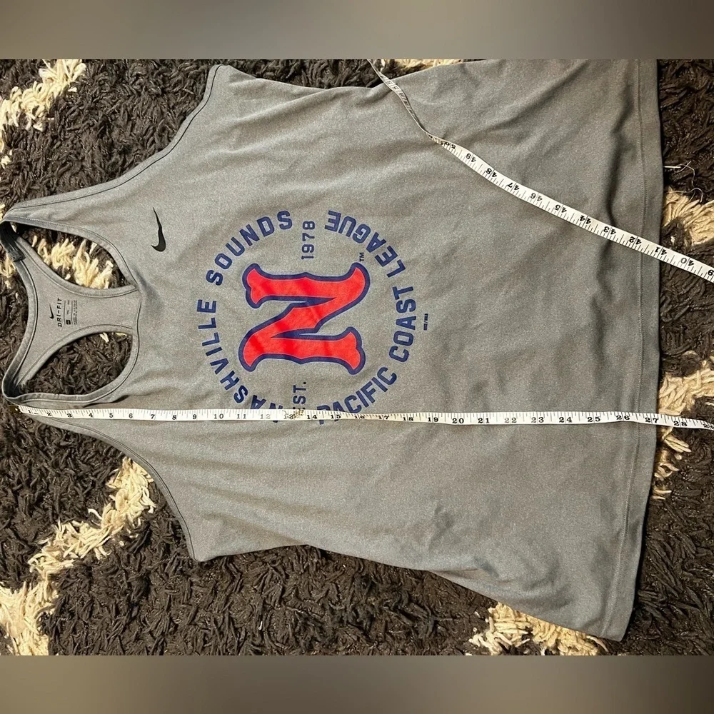 Nashville Sounds Nike Dri-Fit MiLB Tank Top Shirt
